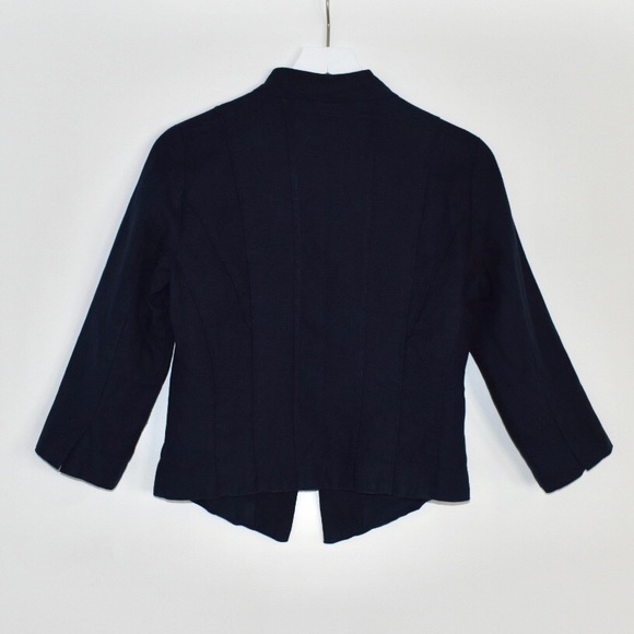 Eileen Fisher Linen Blazer - Picture 6 of 7